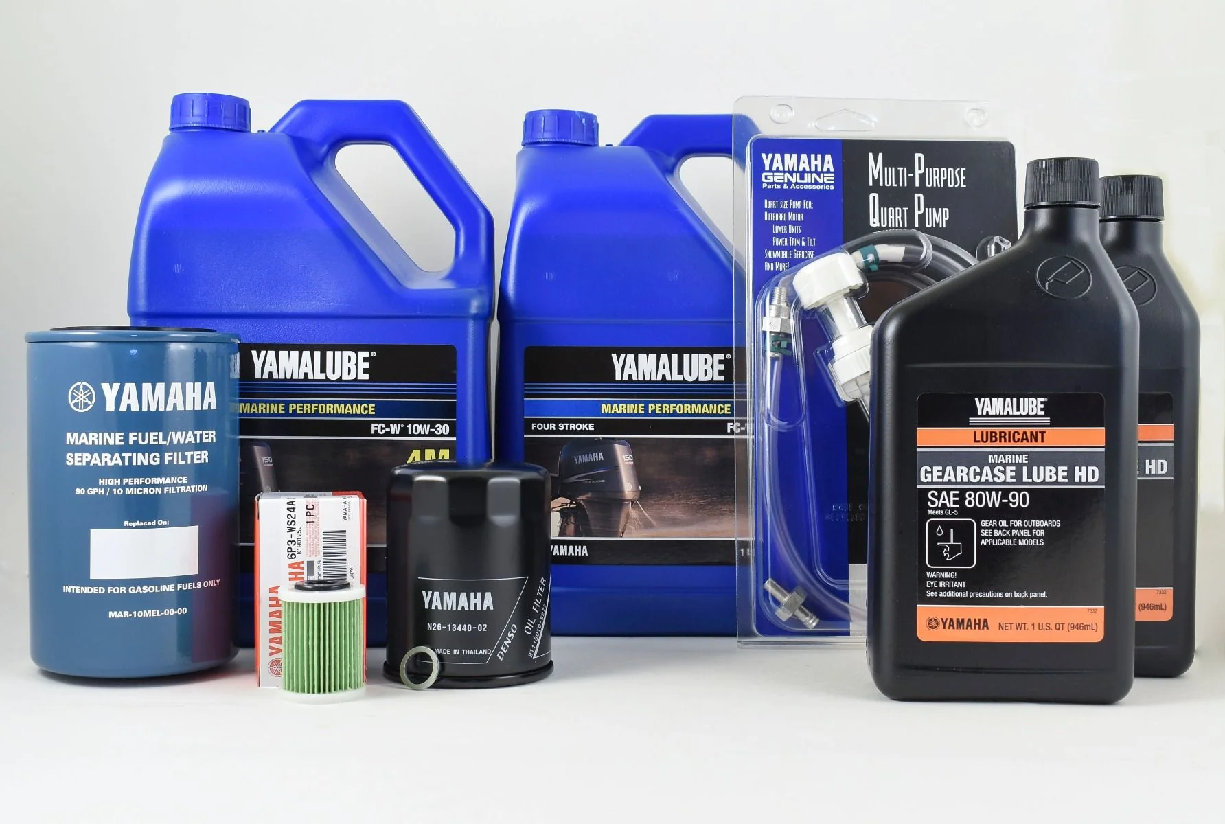Yamaha 20 Hour Service Maintenance Kit - Yamalube 10W-30 - VF200 VF225 VF250 SHO (All Models)