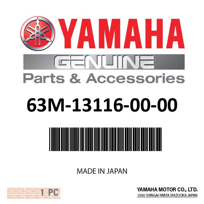 Yamaha 63M-13116-00-00 - Pump Case Gasket