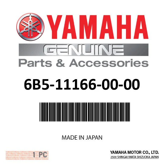 Yamaha 6B5-11166-00-00 - Breather Pipe 1