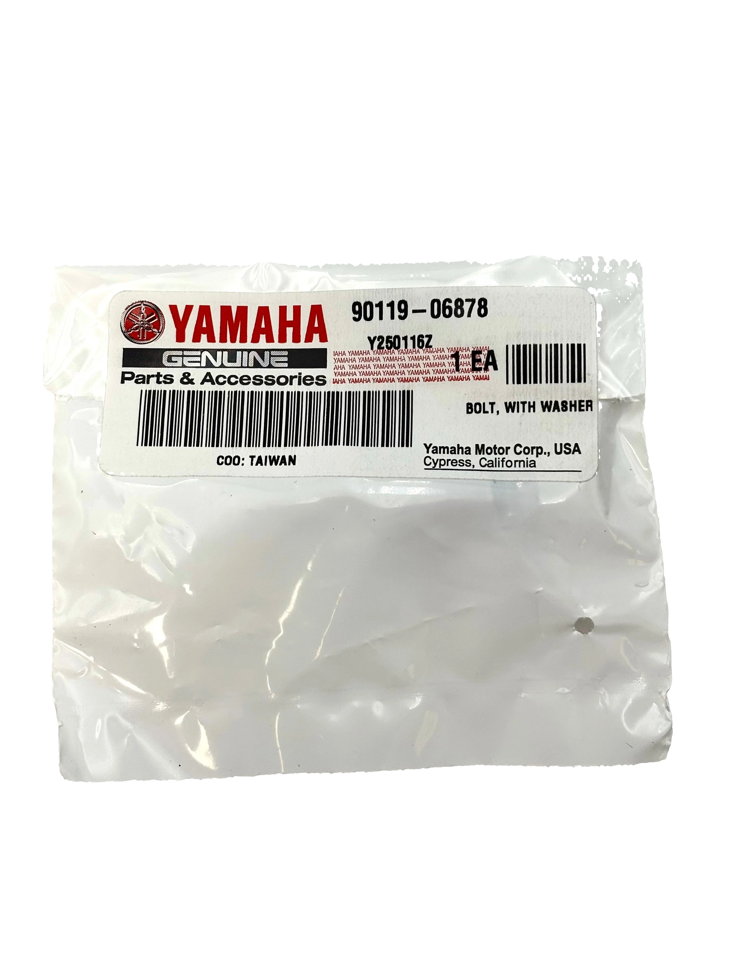 Yamaha 90119-06878-00 - Bolt with Washer - Image 2
