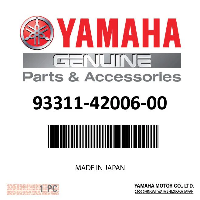 Yamaha 93311-42006-00 - BEARING,CYL.#11