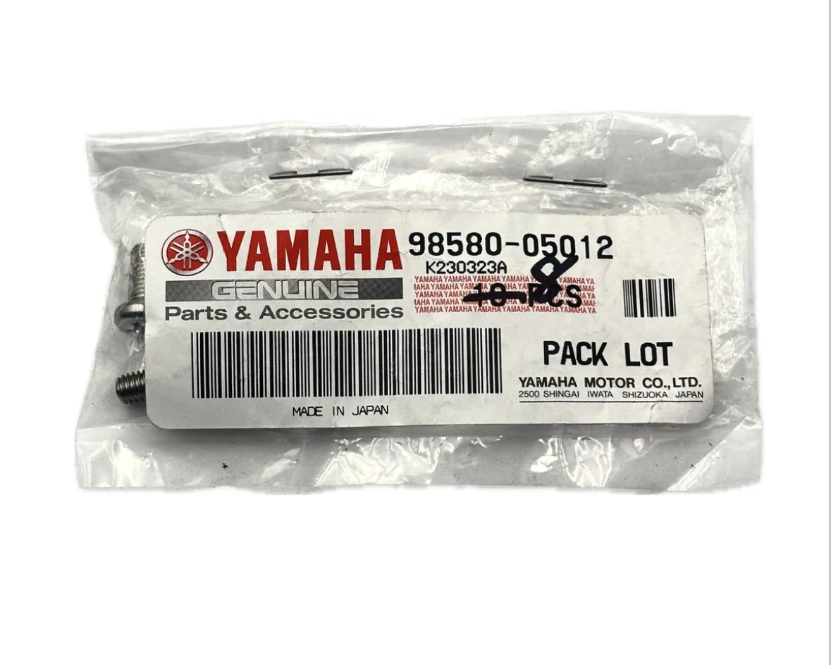 Yamaha 98580-05012-00 - Screw,pan head - Image 2
