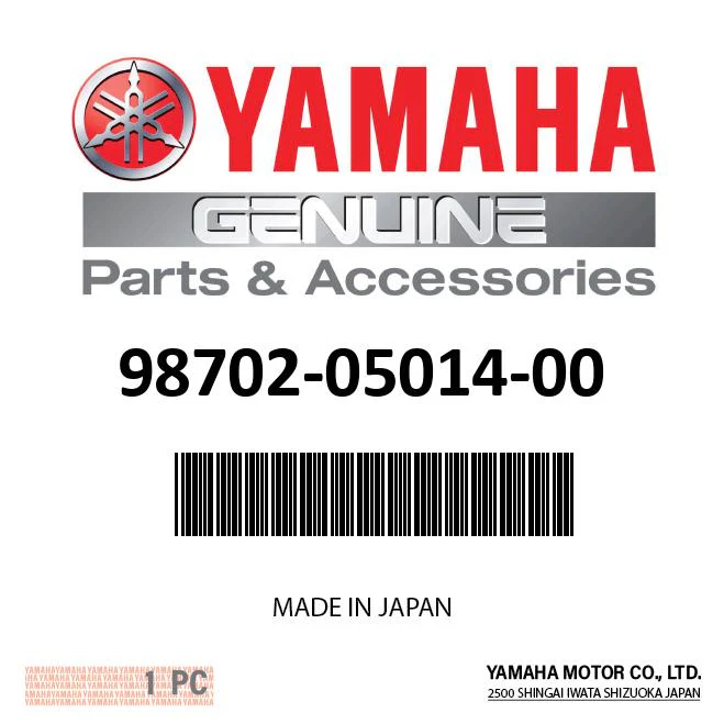 Yamaha 98702-05014-00 - SCREW,FLAT HEAD