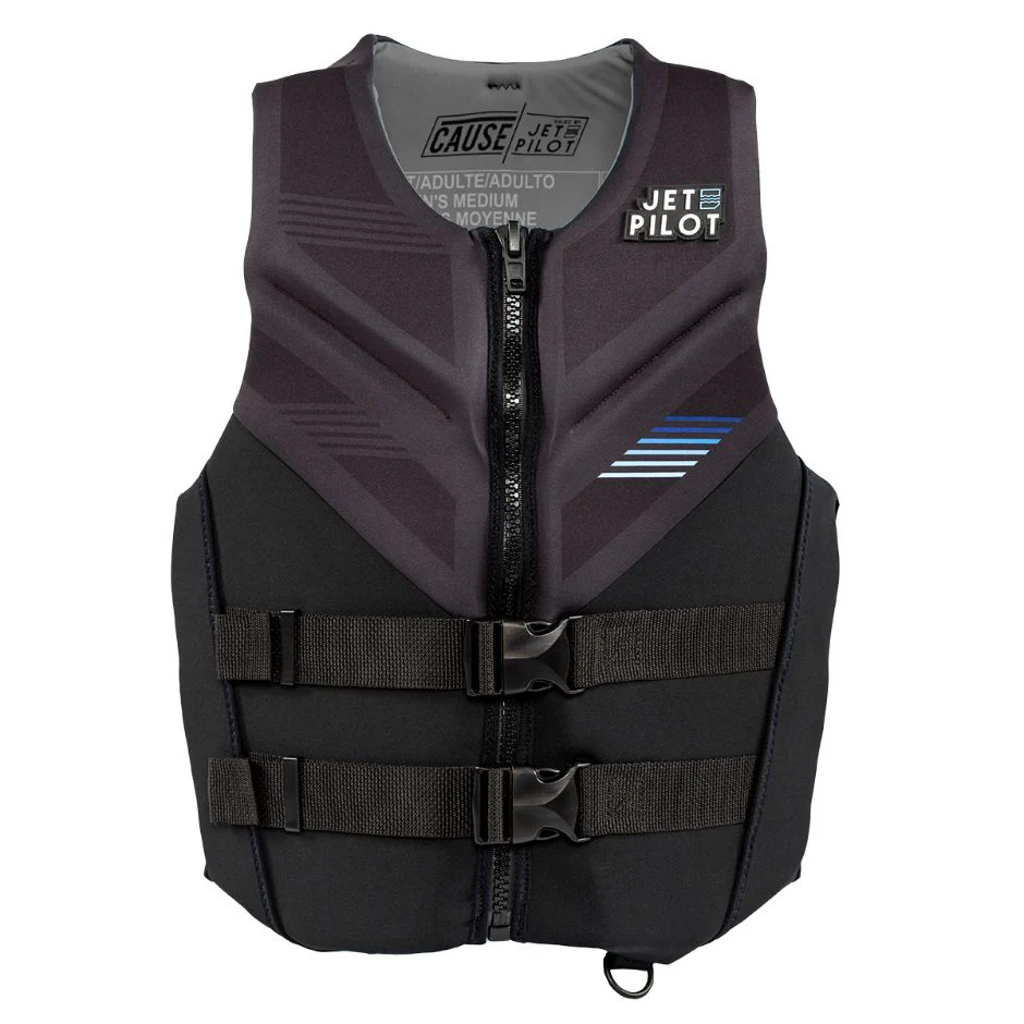 Yamaha Adult JetPilot Cause Neoprene 2 - Wjp-22234-Bk-Xs - Buckle Pfd - Extra Small-Black/White