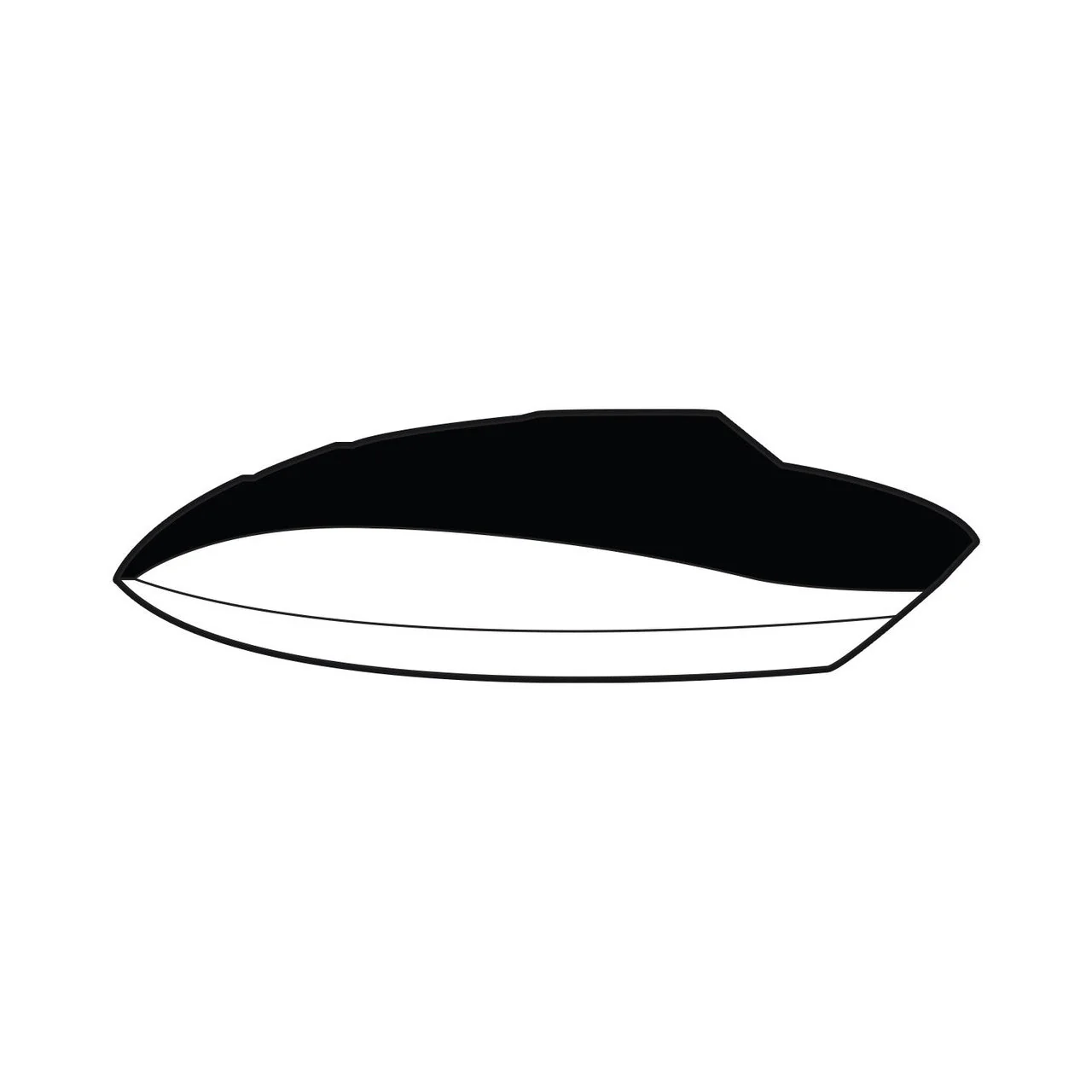 Yamaha Boat Soft – MAR-275NT-BK-19 – Top Mooring Cover – 275E – Black – 2019