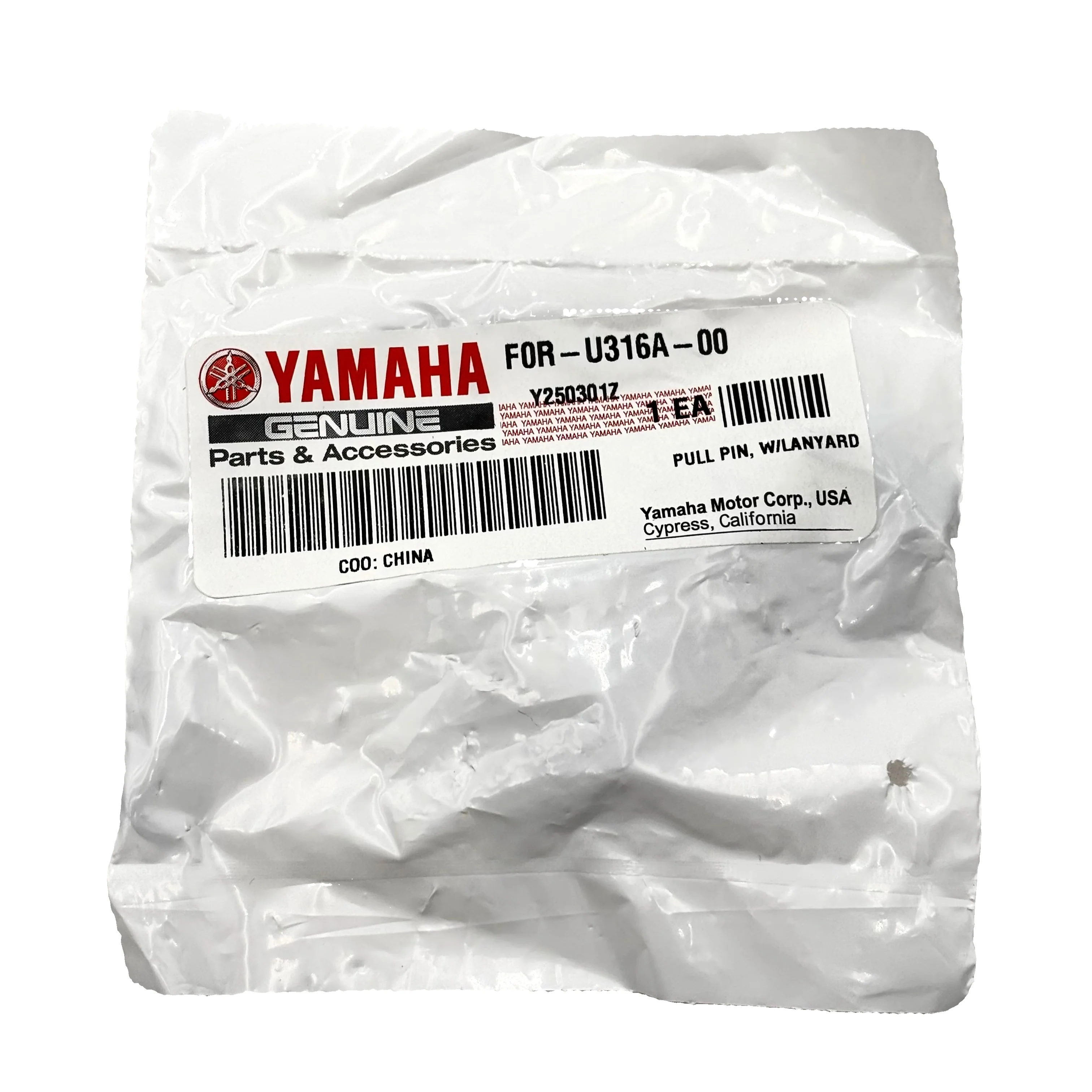 Yamaha F0R-U316A-00-00 - W/Lanyard Pull Pin - Image 2
