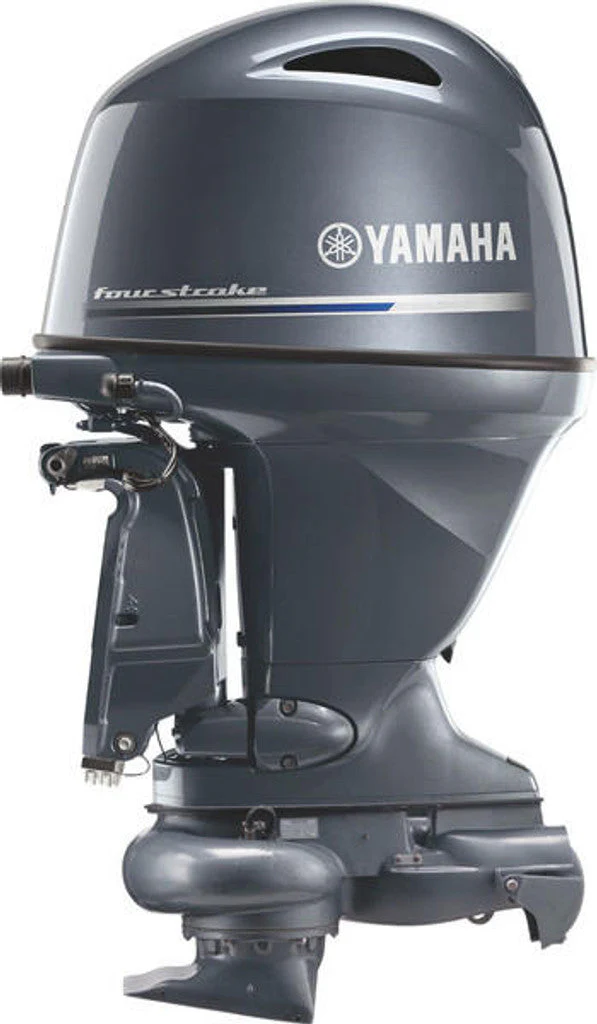 Yamaha F115JB Jet Drive - 25-Inch Shaft Equivalent | Gray | Remote Control | Electric Start | Power Trim & Tilt | Jet Pump |