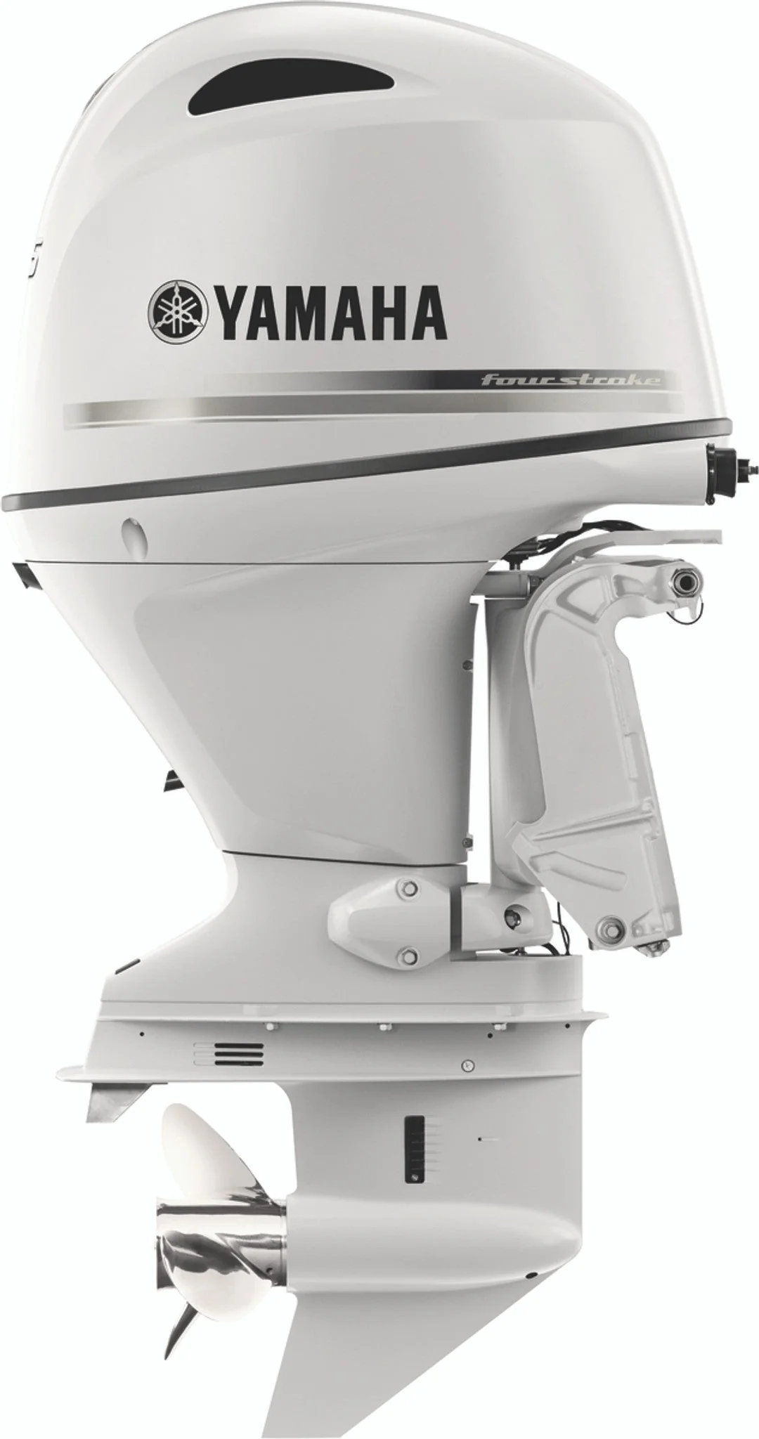 Yamaha F115LB2 Outboard - Pearl White | 20-Inch Shaft | Remote Control | Electric Start | Power Trim & Tilt - Image 3