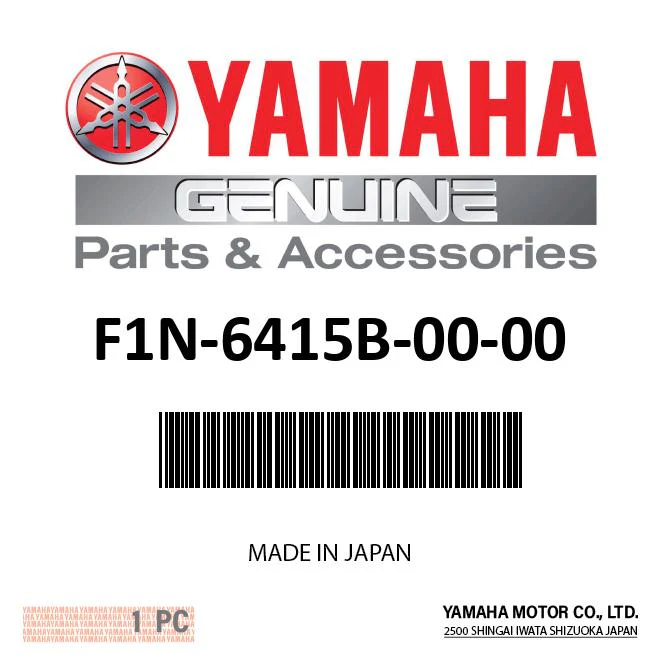 Yamaha F1N-6415B-00-00 - Warning Label (Fuel)