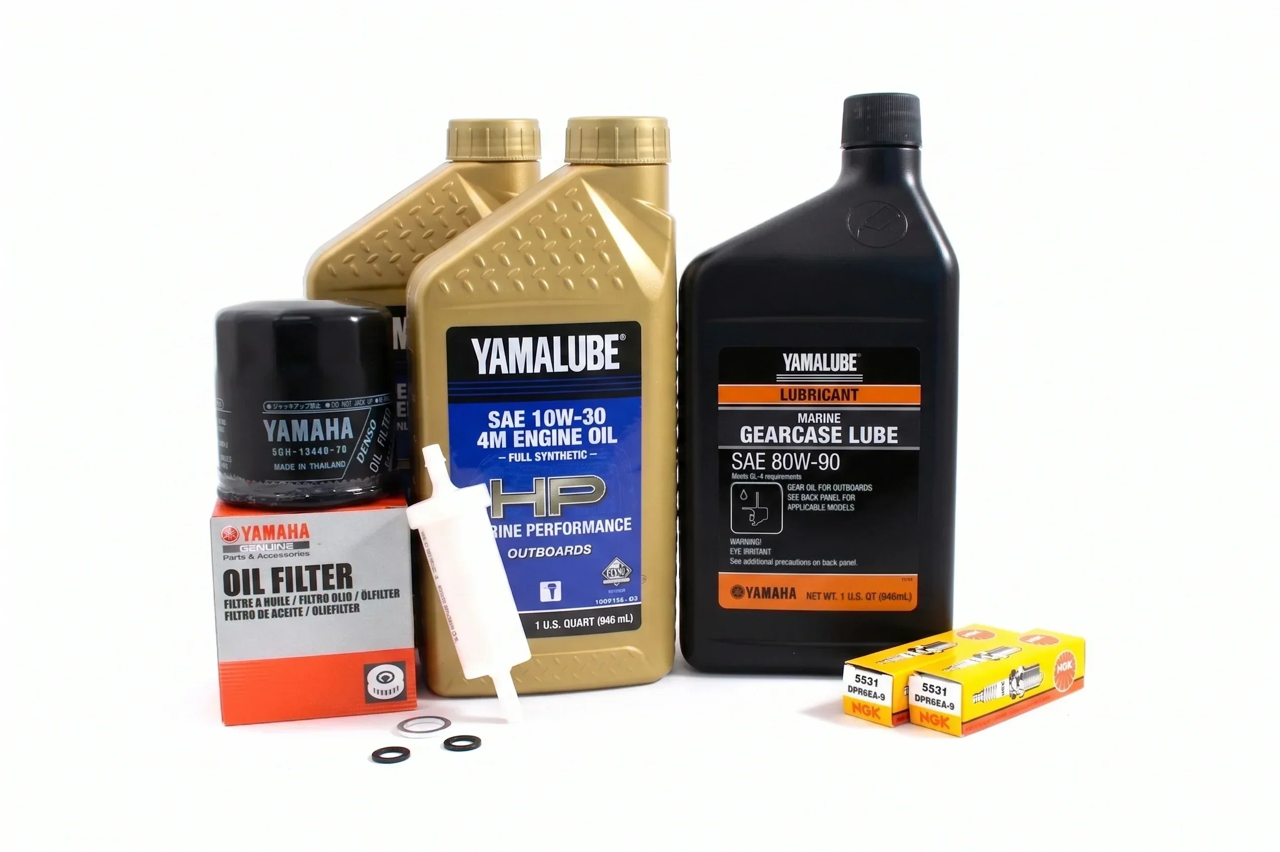 Yamaha F25 100-Hr. Service Kit 2000-2004 10W-30 Full Synthetic