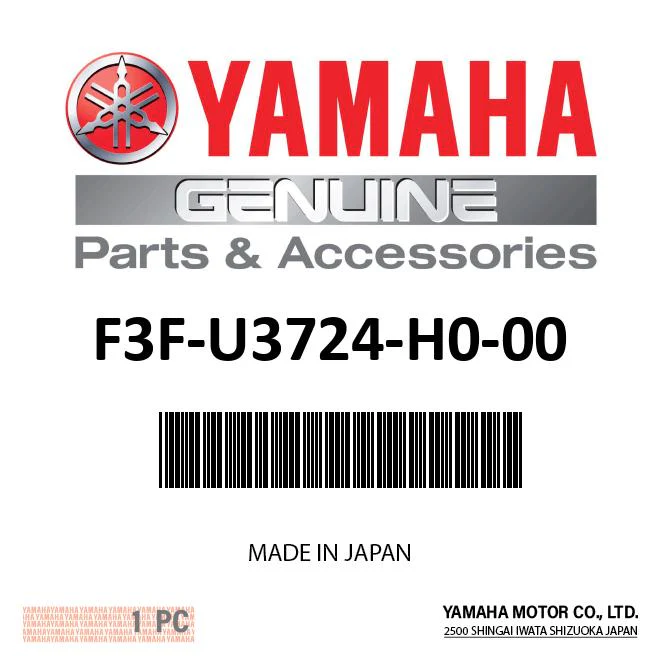 Yamaha F3F-U3724-H0-00 - Rear Cushion Seat