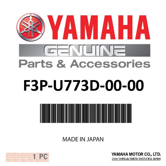 Yamaha F3P-U773D-00-00 - Tube