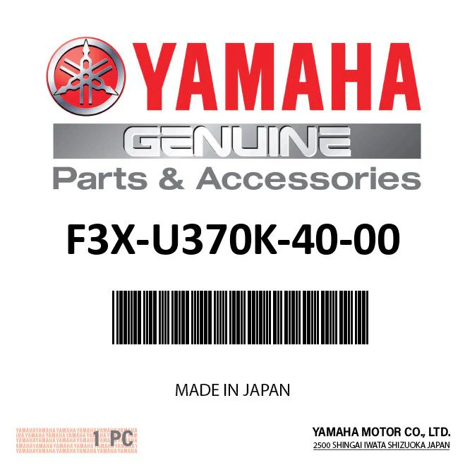 Yamaha F3X-U370K-40-00 - Side Ornament Assembly