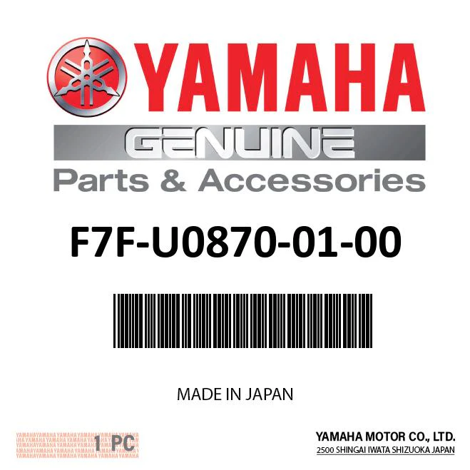 Yamaha F7F-U0870-01-00 - Display Unit