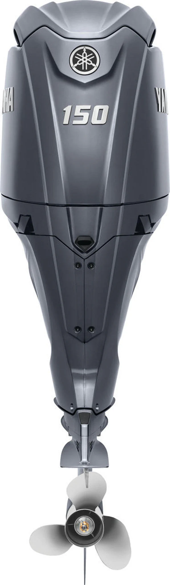 Yamaha LF150XD Outboard Motor - 25-Inch Shaft |Gray| 2.7-Liter Inline 4 | Counter-Rotating | Remote Mechanical Control | Electronic Fuel Injection | Electric Start | Power Trim & Tilt | - Image 2