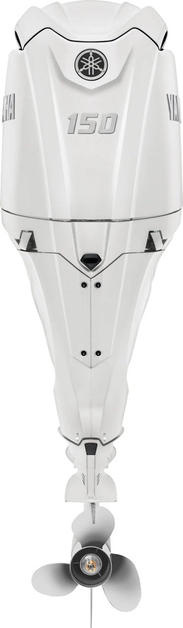 Yamaha LF150XSA4 Outboard - 25-Inch Shaft | Classic White | Digital Electronic Control (DEC) | Electric Start | Power Trim & Tilt | Counter-Rotation | - Image 2