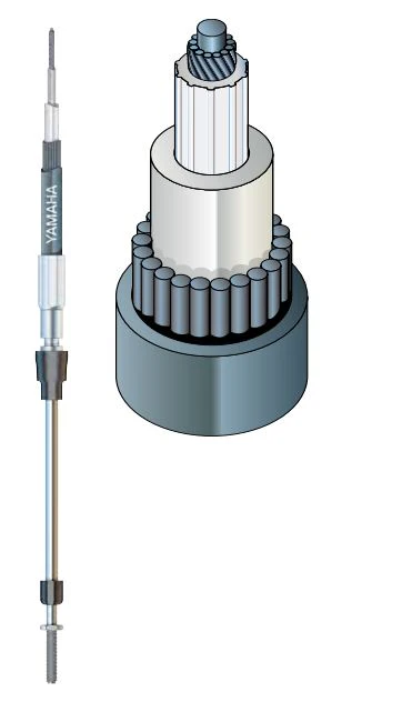 Yamaha MAR-CABLE-21-SC - Premier II Control Cable - 21 foot