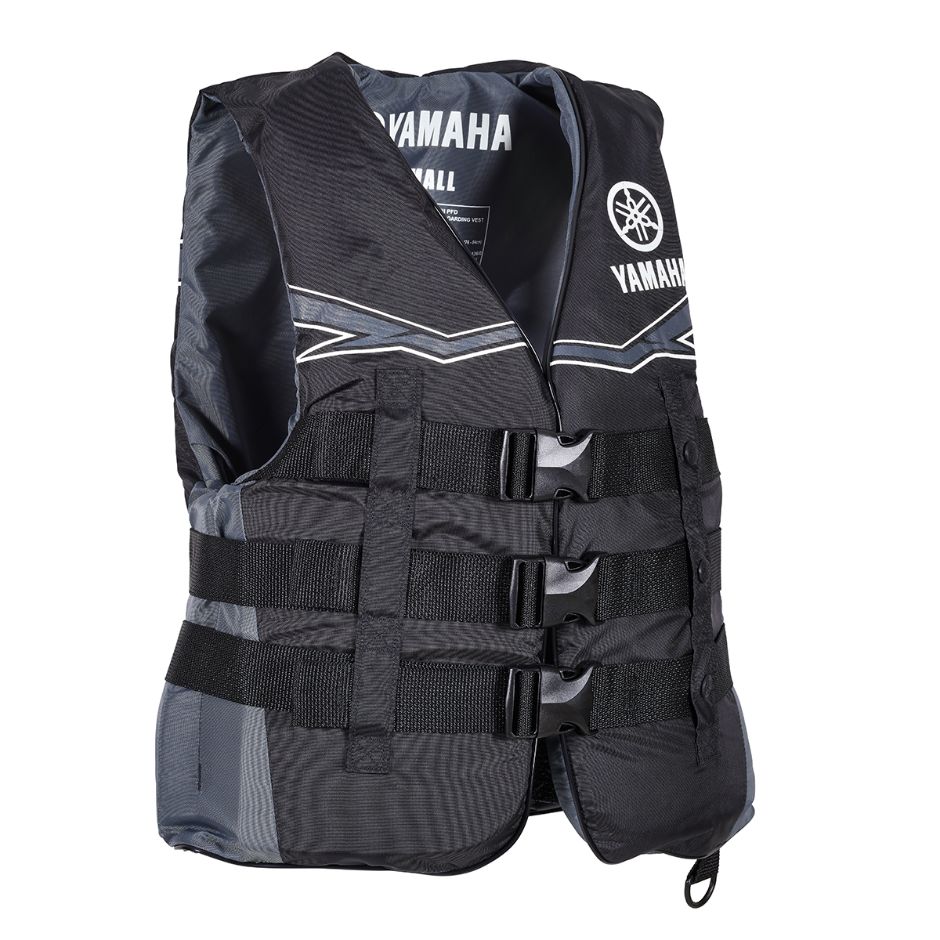 Yamaha Men's 21V3B Value Nylon 3 - Mar-21V3B-Bk-3X - Buckle Pfd - Black/Gray/White-3X