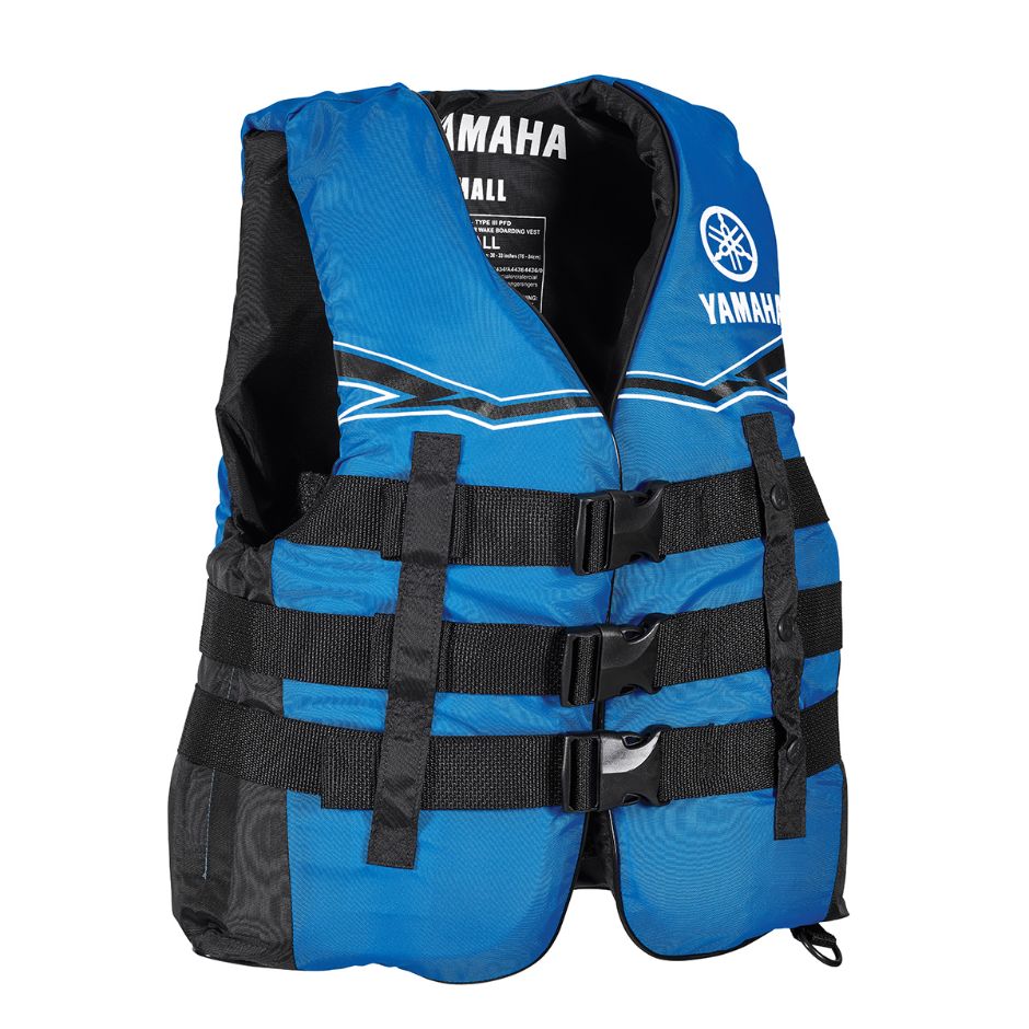 Yamaha Men's 21V3B Value Nylon 3 - Mar-21V3B-Bl-3X - Buckle Pfd - Blue/Black/White-3X
