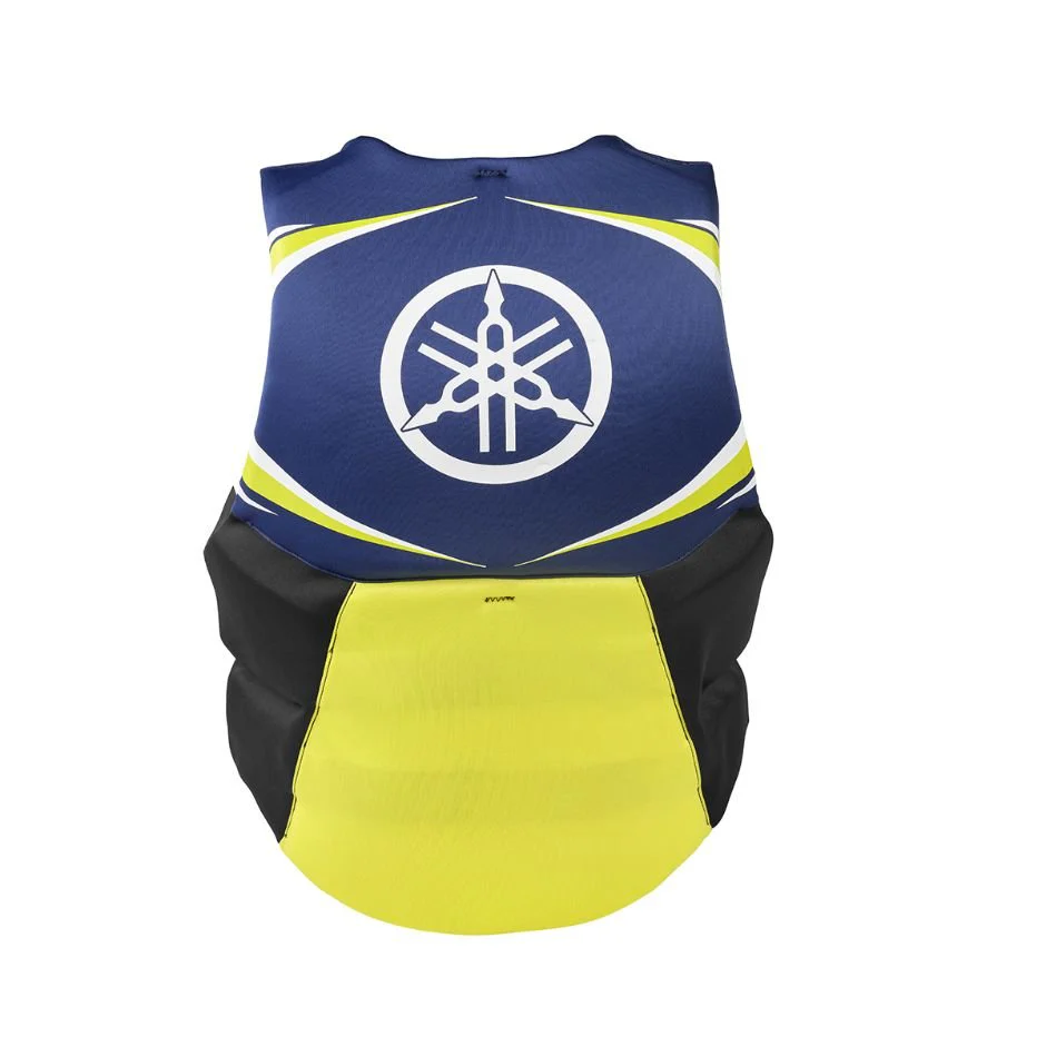 Yamaha Men's 22VNE Neoprene 2 - Mar-22Vne-Bl-Lg - Buckle Pfd - Navy/Yellow/Black-L