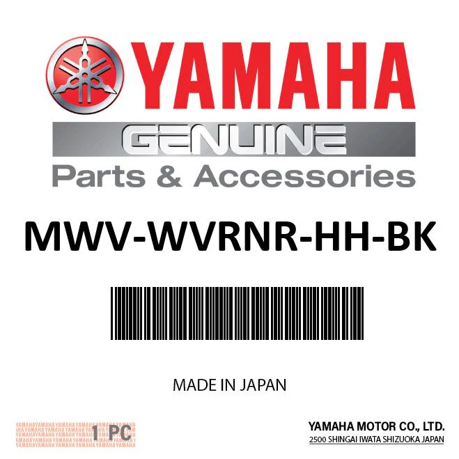 Yamaha MWV-WVRNR-HH-BK - Black Pwc Fender
