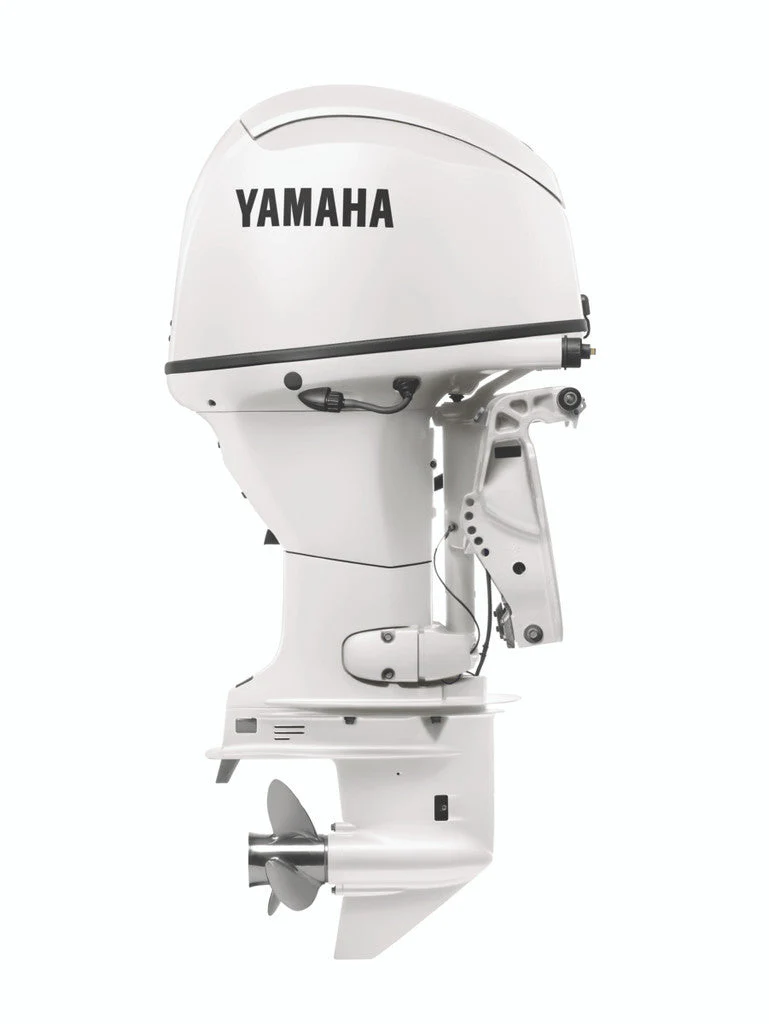 Yamaha F50LC2 Outboard - 20-Inch Shaft | Pearl White | Remote Control | Electric Start | Power Trim & Tilt | - Image 2