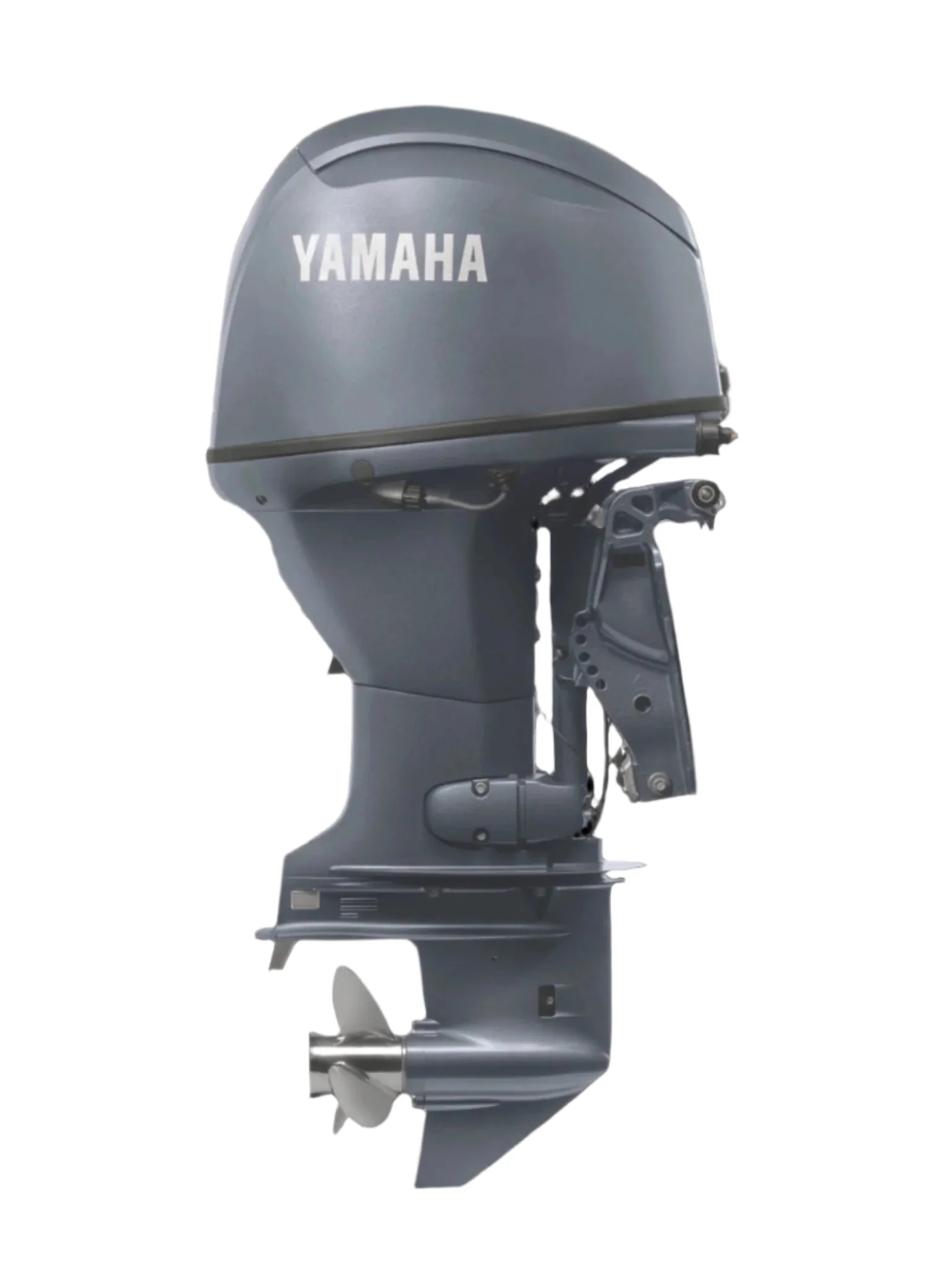 Yamaha F70LB Outboard - 20-Inch Shaft | Gray | Remote Control | Electric Start | Power Trim & Tilt | - Image 3