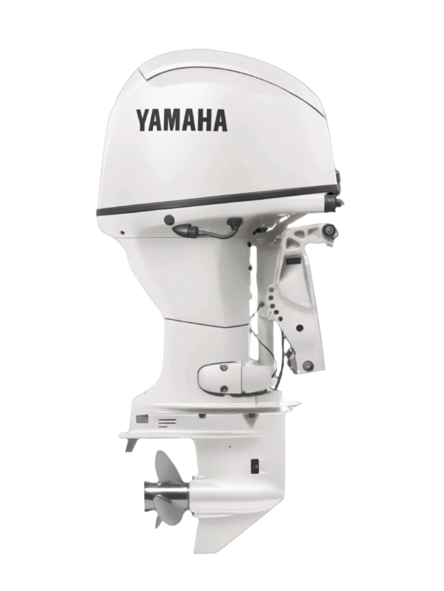 Yamaha F70LB2 Outboard - 20-Inch Shaft | Pearl White | Remote Control | Electric Start | Power Trim & Tilt | - Image 3