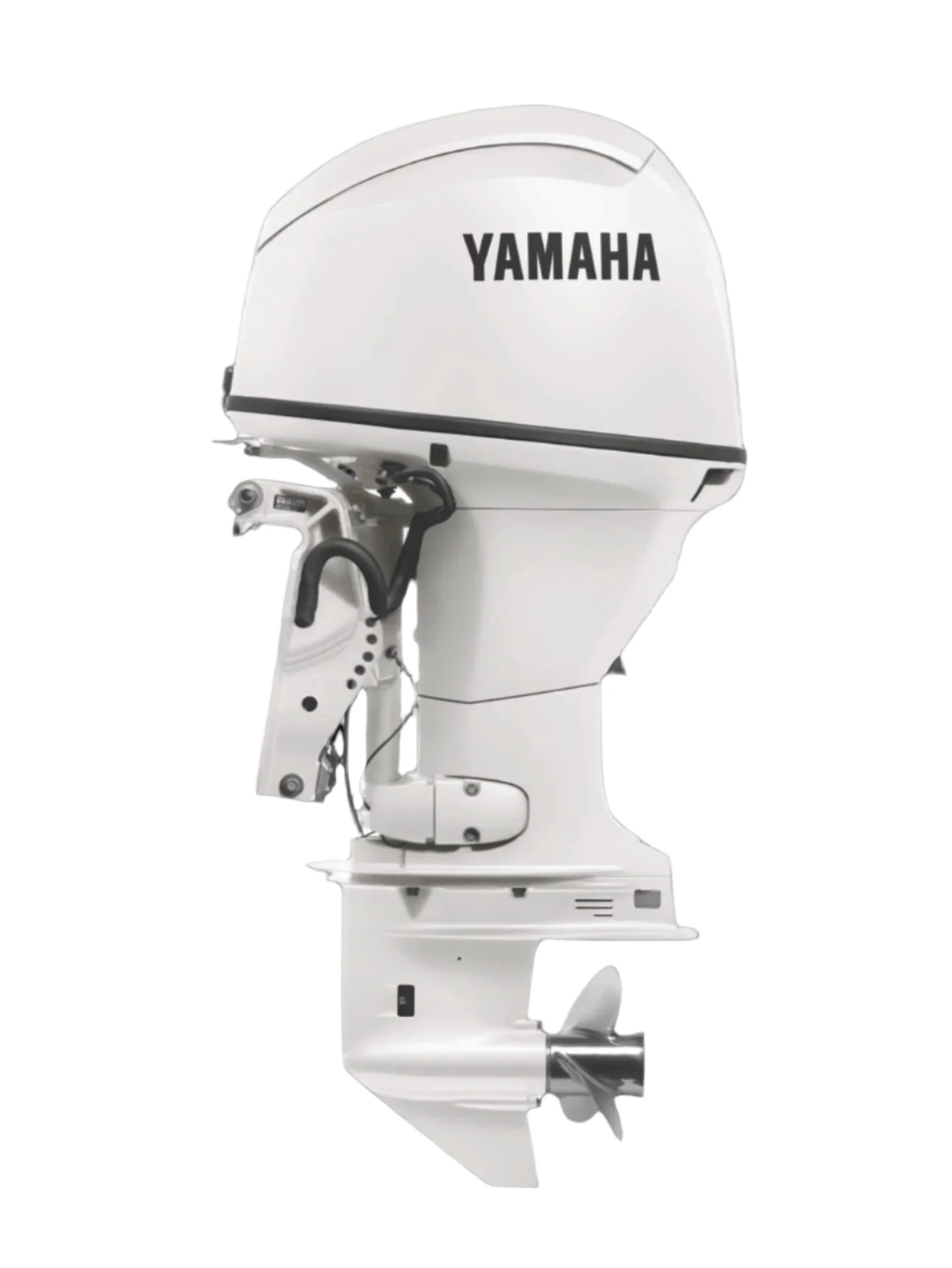 Yamaha F70LB2 Outboard - 20-Inch Shaft | Pearl White | Remote Control | Electric Start | Power Trim & Tilt | - Image 4