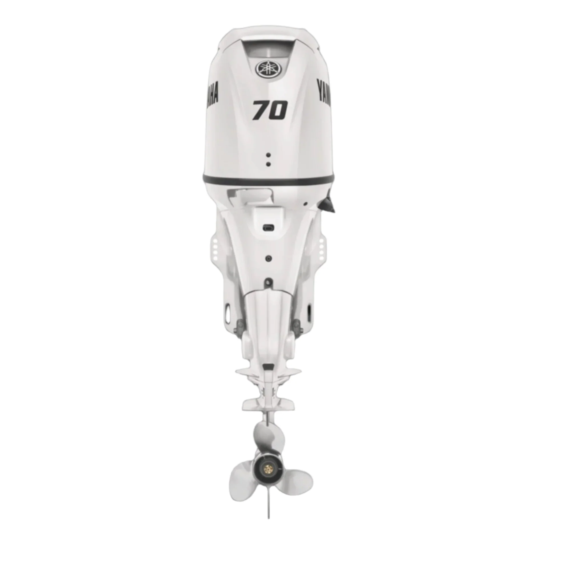 Yamaha F70LB2 Outboard - 20-Inch Shaft | Pearl White | Remote Control | Electric Start | Power Trim & Tilt | - Image 5