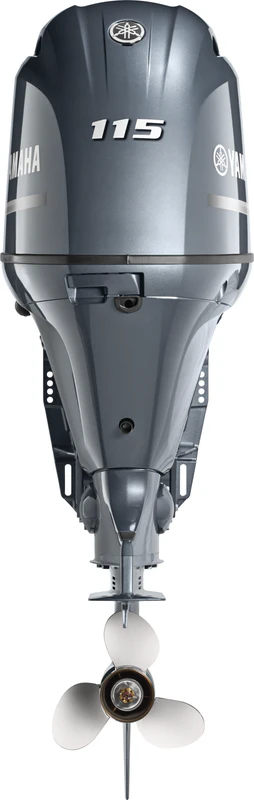 Yamaha LF115XB Outboard - 25-Inch Shaft | Gray | Remote Control | Electric Start | Power Trim & Tilt | Counter-Rotation | - Image 4