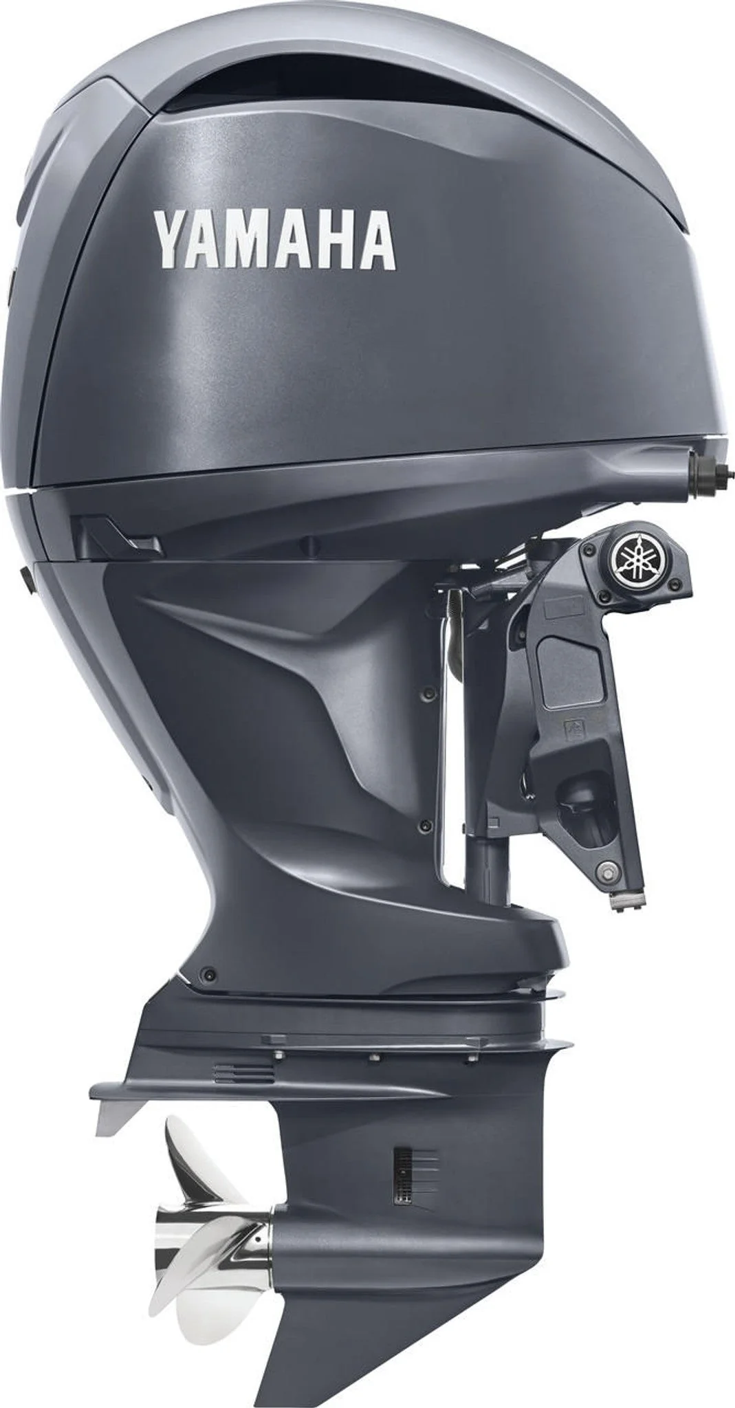 Yamaha LF150XSA Outboard - 25-Inch Shaft | Gray | Digital Electronic Control (DEC) | Electric Start | Power Trim & Tilt | Counter-Rotation | - Image 2