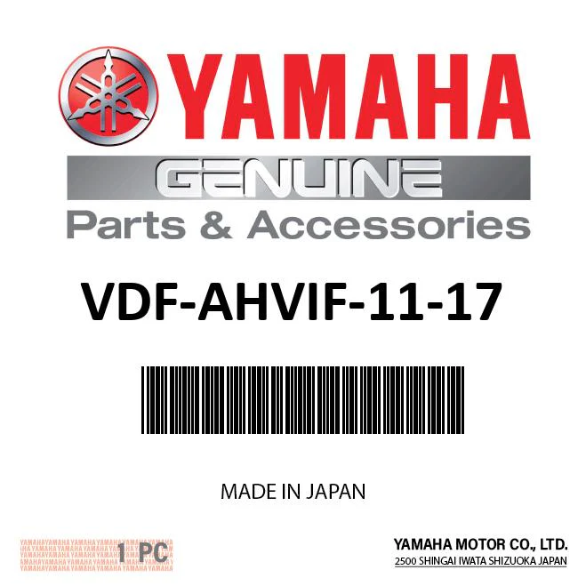Yamaha VDF-AHVIF-11-17 - AiRHead Viper 1 Rider