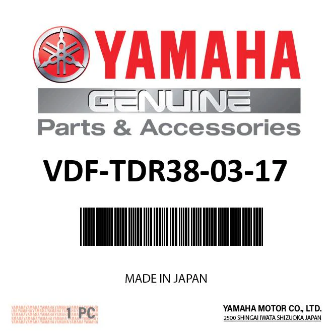 Yamaha VDF-TDR38-03-17 - Ratchet Tie Down 8 - Triple H