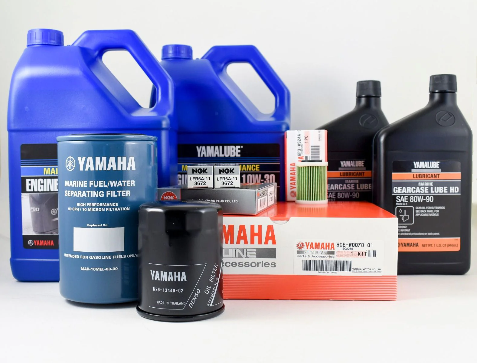 Yamaha VF200/225/250 SHO 100-Hr. Service Kit with Cooling XA Models Only 10W-30 2019-2021