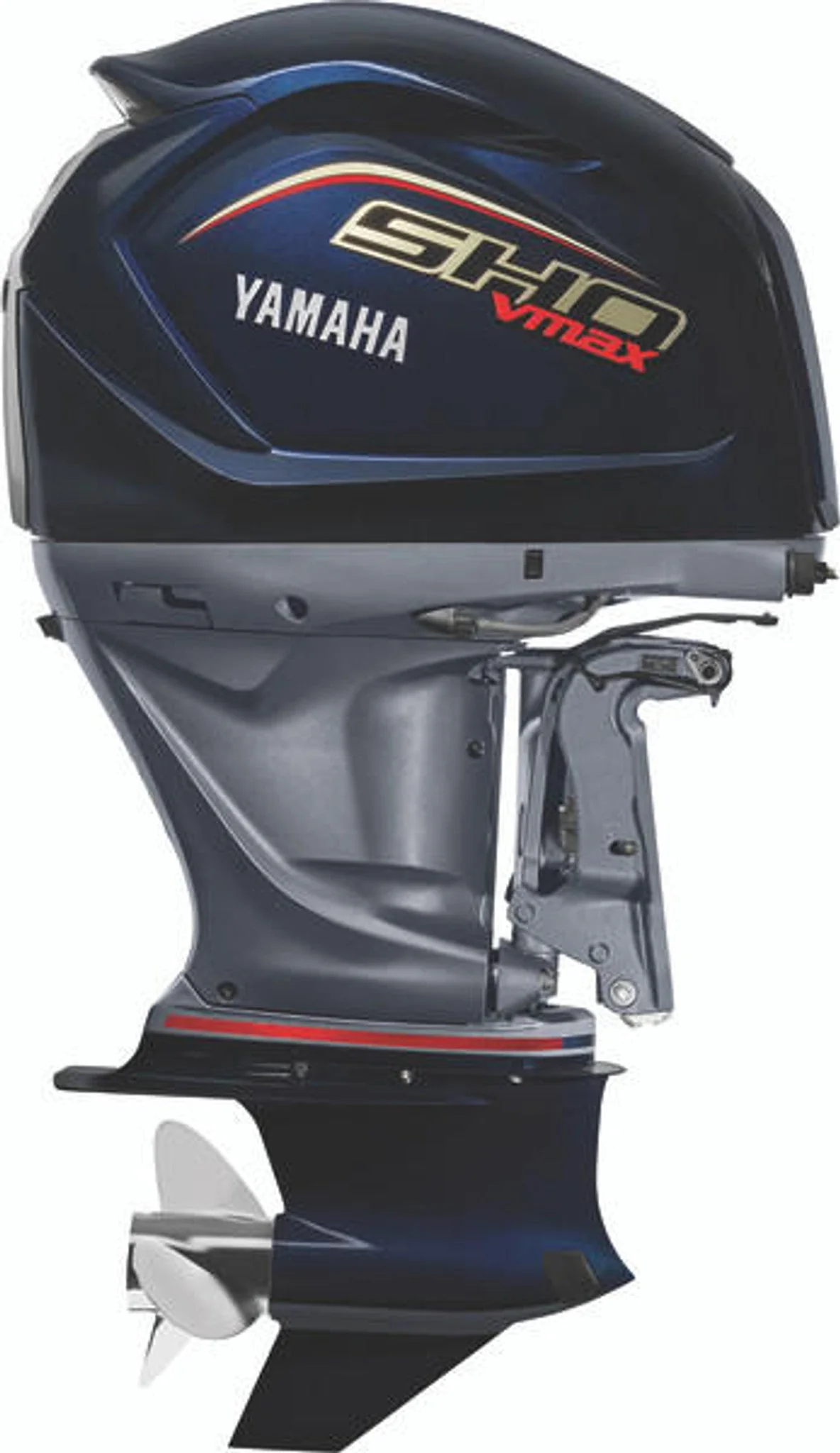 Yamaha VF225LB Outboard - 20-Inch Shaft | SHO (Black) | Mechanical Control | Electric Start | Power Trim & Tilt - Image 4