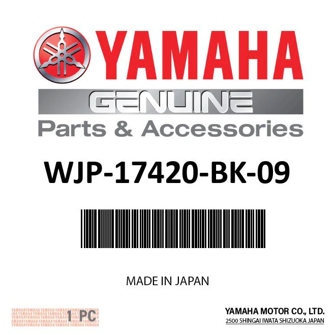 Yamaha WJP-17420-BK-09 - Ride Sock-Jet Pilot Black - Size 09