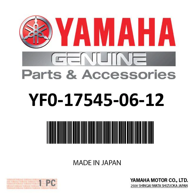 Yamaha YF0-17545-06-12 - Bolt, flange