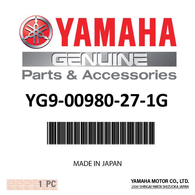 Yamaha YG9-00980-27-1G - BEARING